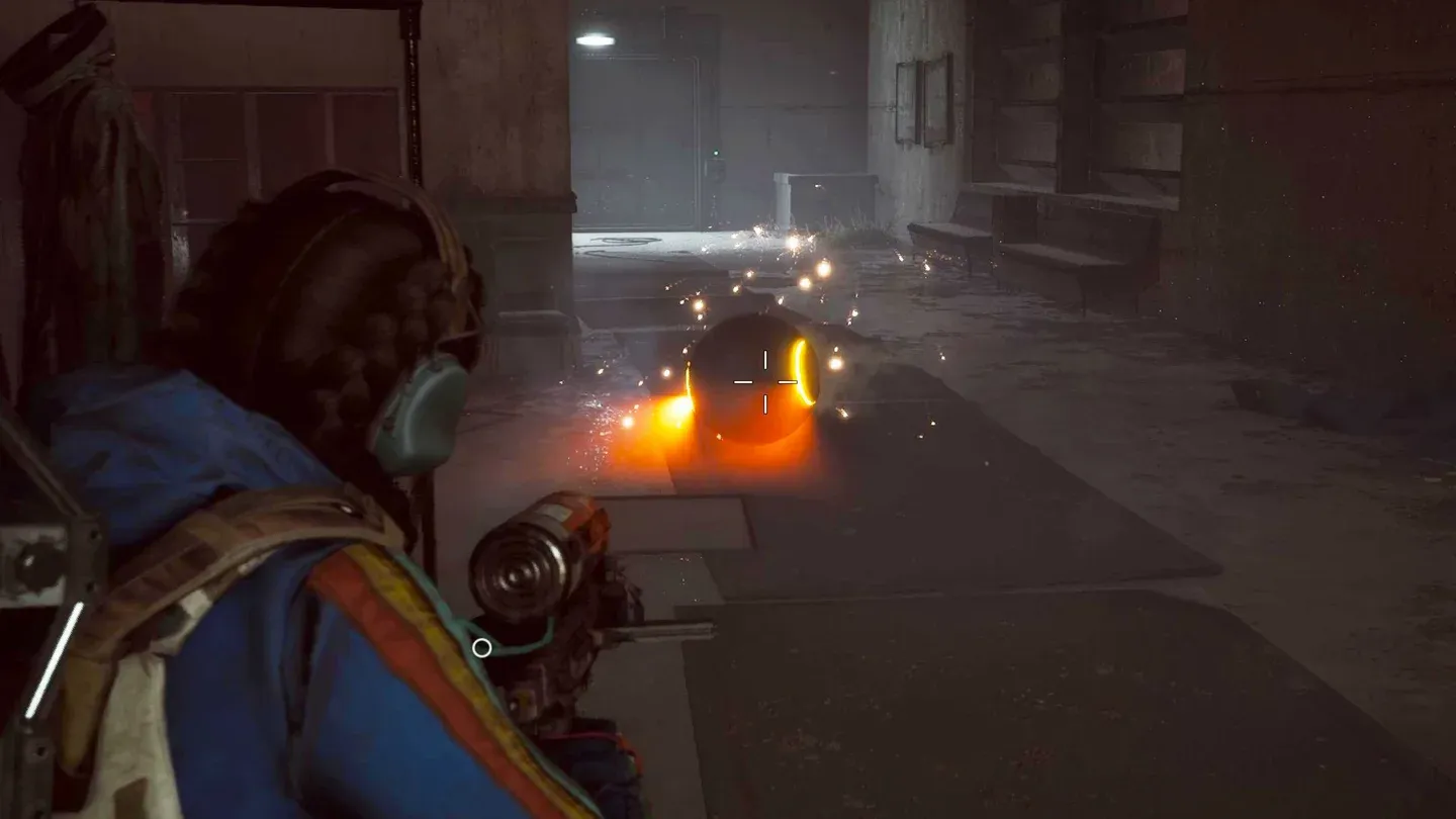 Shoot the core when exposed