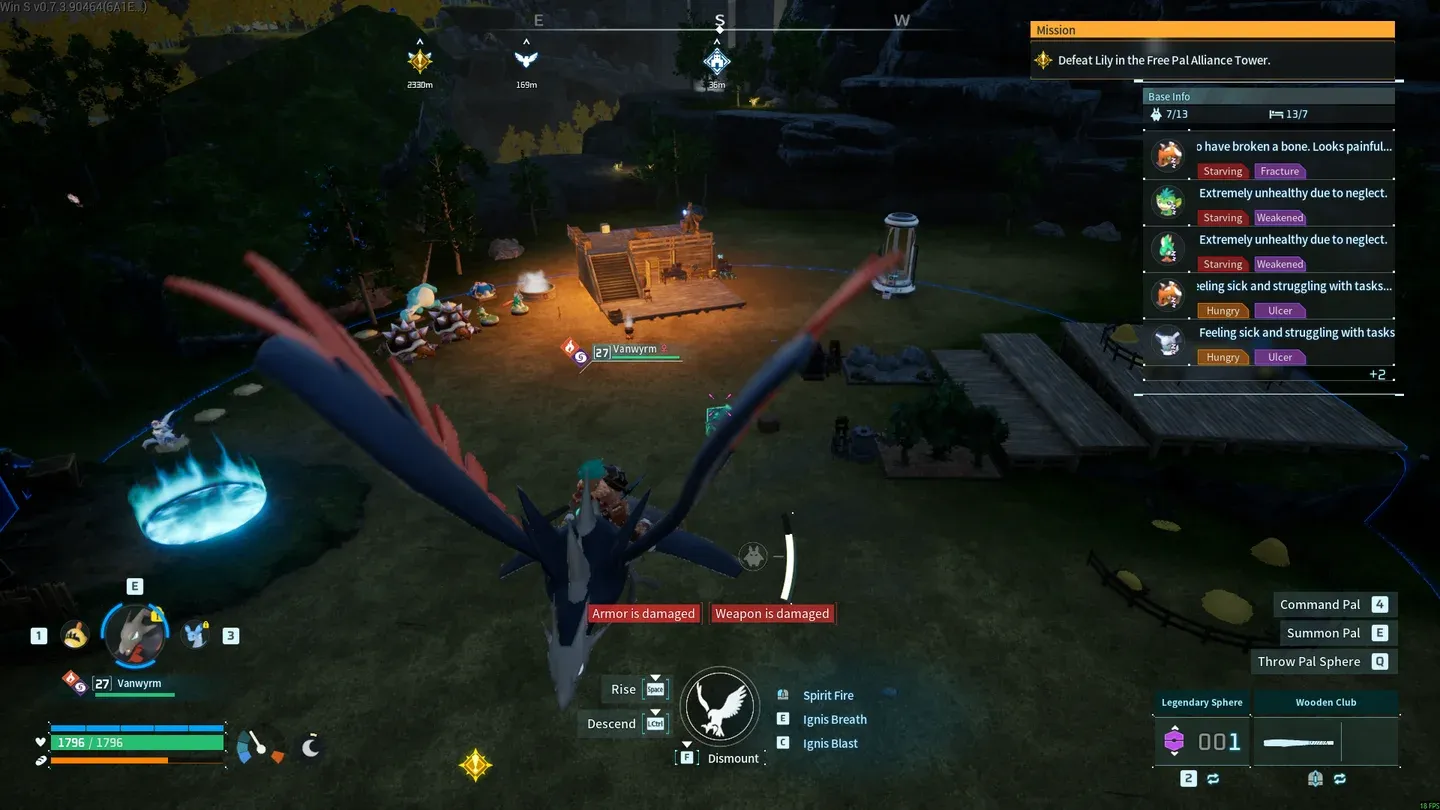 Knocklem rotation in action