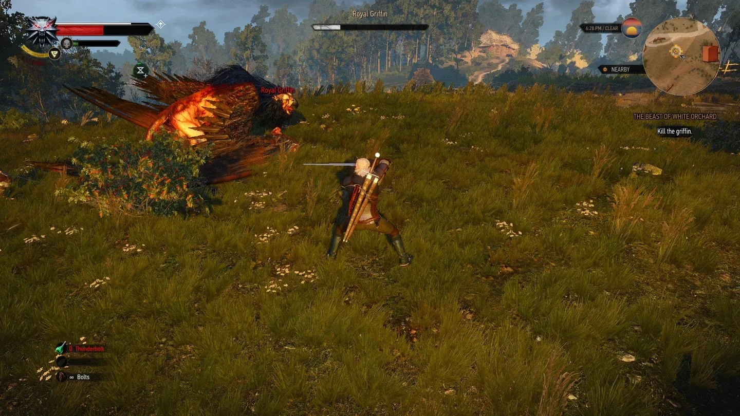 Remastered visuals in action