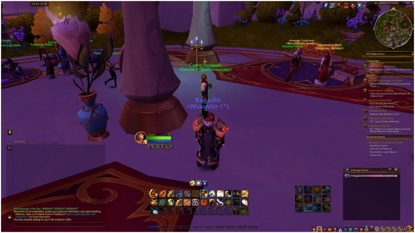 Silvermoon Court Renown tracker