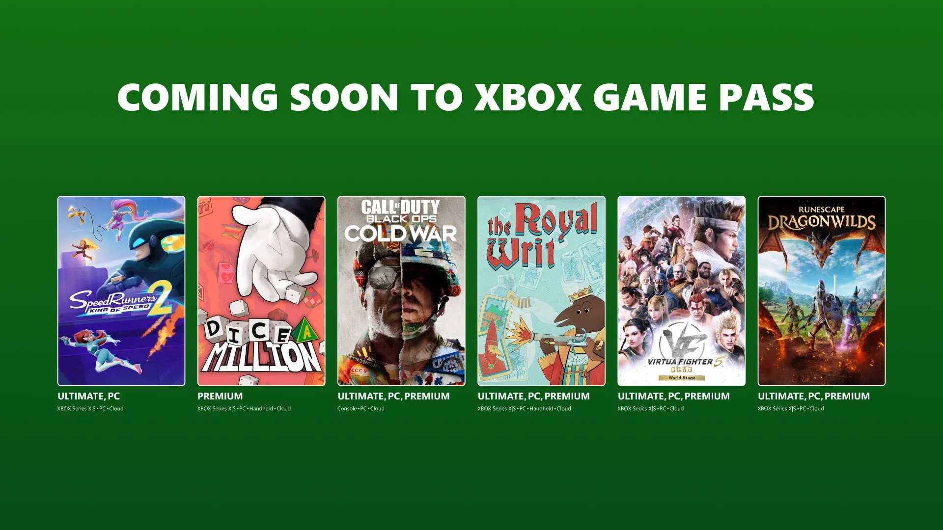 Xbox Game Pass September Wave 1: 7 Spiele inklusive Day-One-Release