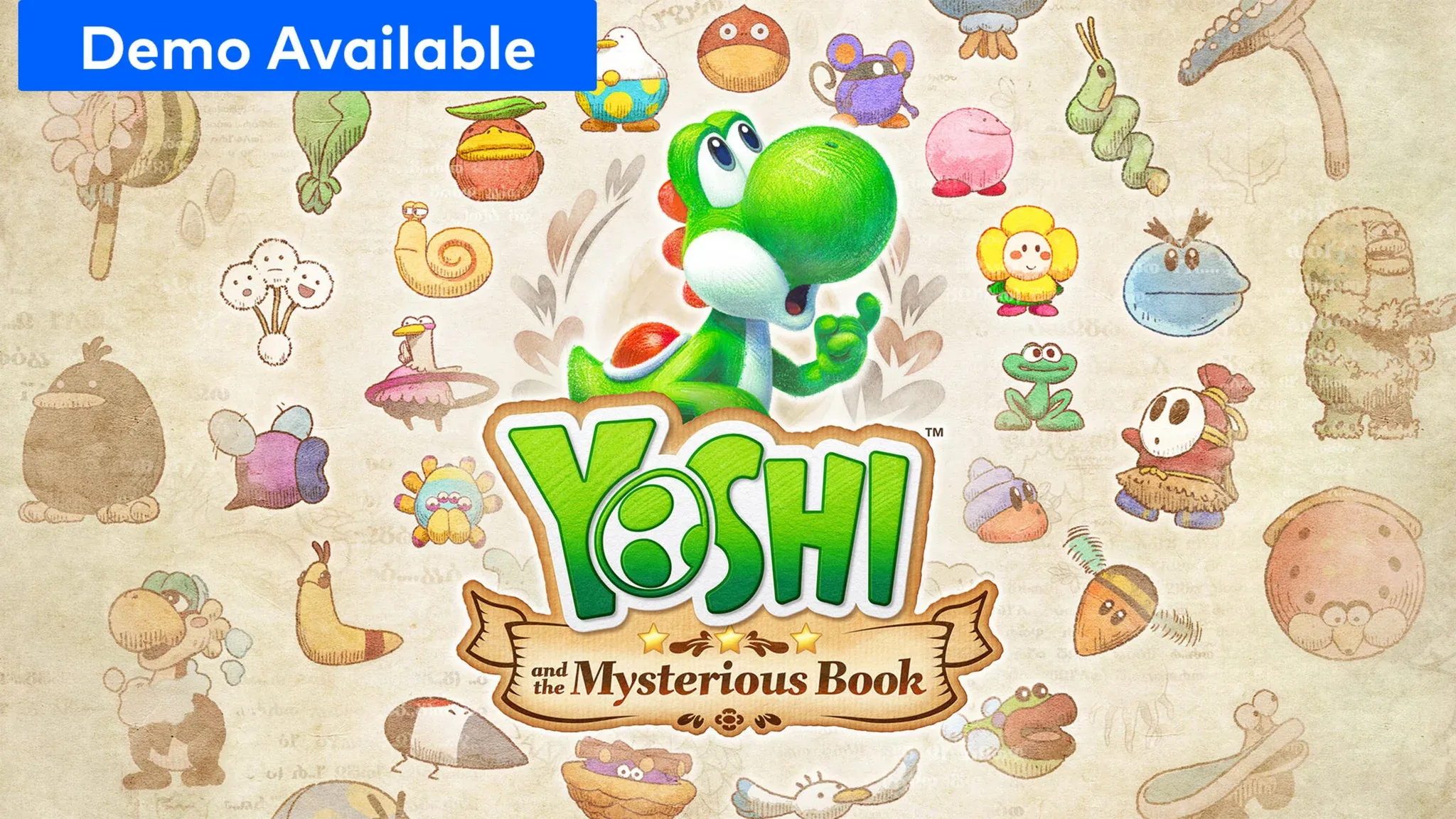 Yoshi and the Mysterious Book Gets a Free Demo on Switch 2