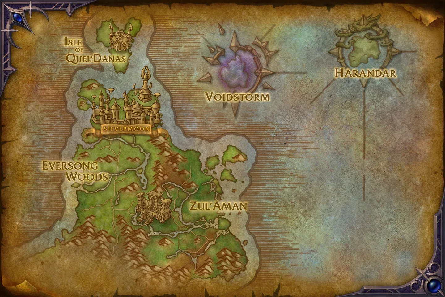 Ubicaciones de eventos en Quel'Thalas